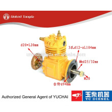 Original YUCHAI engine YC6105 air compressor 630-3509100A for Chinese truck